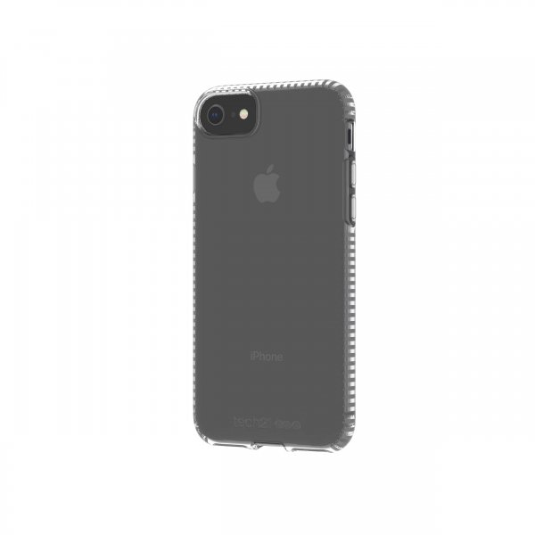 Tech21 iPhone 7/8/SE suojakuori Evo Lite, läpinäkyvä
