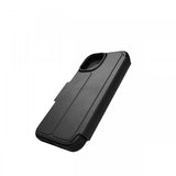 Tech21 iPhone 13/14/15/16e/17e Kotelo Evo Lite Wallet Musta