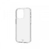 Tech21 iPhone 15 Pro -suojakuori Evo Clear, läpinäkyvä