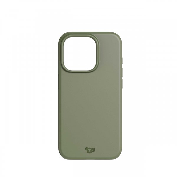 Tech21 iPhone 15 Pro -suojakuori Evo Lite, khakinvärinen