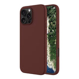 Rvelon iPhone 16 Pro Kuori Silikoni MagSafe Ruskea