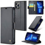 CaseMe iPhone 13 Pro Max -kotelo 023 Series Musta