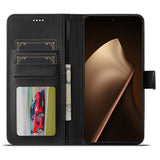Lc.Imeeke Xiaomi 17T Pro Kotelo Korttitaskulla Telinetoiminto Musta