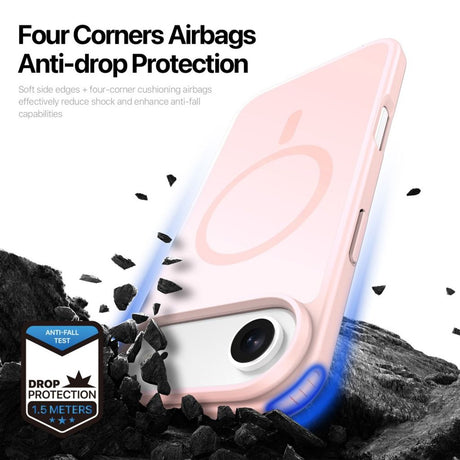 Dux Ducis iPhone Air Kuori Yind Series MagSafe Vaaleanpunainen