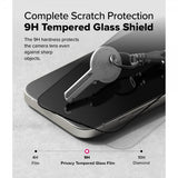 Ringke iPhone 16 Pro -näytönsuoja Easy Slide Privacy 2 kpl