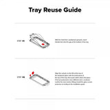 Ringke iPhone 16 Pro -näytönsuoja Easy Slide Privacy 2 kpl