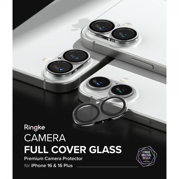 Ringke iPhone 16/iPhone 16 Plus Kameran suojalasi 2-pakkaus