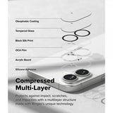 Ringke iPhone 16/iPhone 16 Plus Kameran suojalasi 2-pakkaus