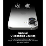 Ringke iPhone 16/iPhone 16 Plus Kameran suojalasi 2-pakkaus