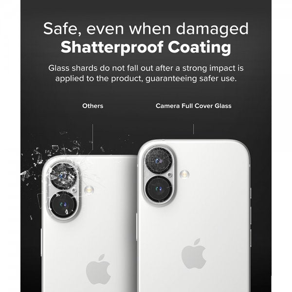 Ringke iPhone 16/iPhone 16 Plus Kameran suojalasi 2-pakkaus