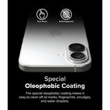Ringke iPhone 16/iPhone 16 Plus kamerans linssuoja 2-pakkaus