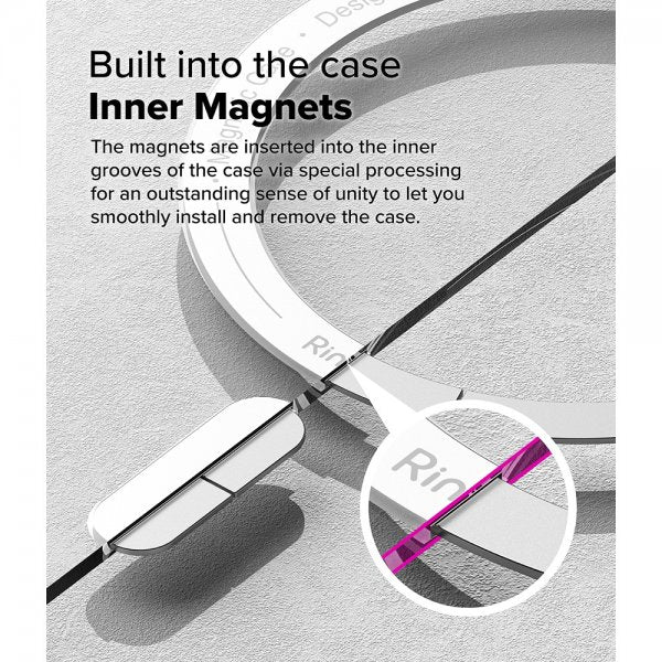 Ringke iPhone 16 Suojakuori Fusion Magnetic Transparent