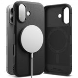Ringke iPhone 16 Suojakuori Onyx Magnetic Musta