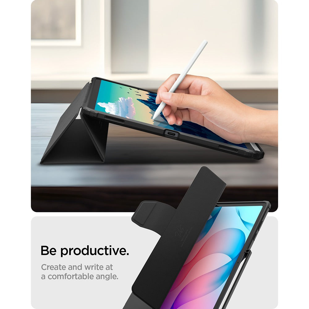 Spigen Samsung Galaxy Tab S12 Plus Kotelo Ultra Hybrid Musta