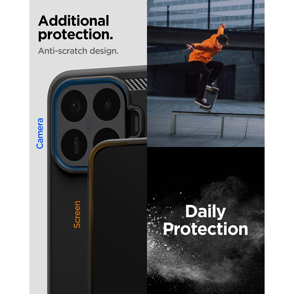 Spigen Xiaomi 17T Pro Kuori Rugged Armor Matte Black