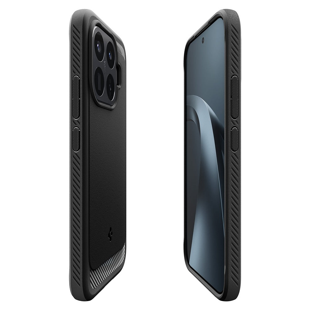 Spigen Xiaomi 17T Kuori Rugged Armor Matte Musta