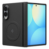 Spigen Samsung Galaxy Z Fold 8 Kuori Air Skin Aramid MagFit Musta
