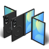 Spigen Samsung Galaxy Z Fold 8 Kuori Air Skin Aramid MagFit Musta