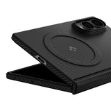 Spigen Samsung Galaxy Z Fold 8 Kuori Air Skin Aramid MagFit Musta