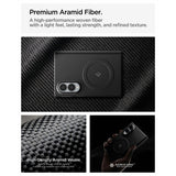 Spigen Samsung Galaxy Z Fold 8 Kuori Air Skin Aramid MagFit Musta