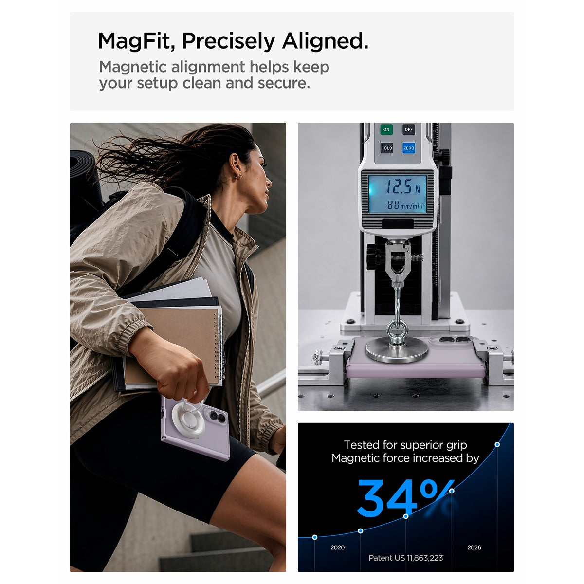 Spigen Samsung Galaxy Z Fold 8 Kuori Air Skin Zero MagFit Frost Lavender