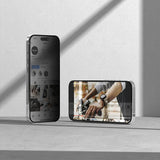 Ringke iPhone 15 Pro Max Näytönsuoja Privacy Tempered Glass Asennusapu