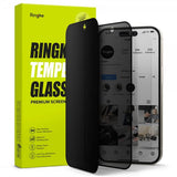 Ringke iPhone 15 näytönsuoja Privacy Tempered Glass asennusohjain