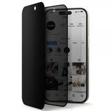 Ringke iPhone 15 näytönsuoja Privacy Tempered Glass asennusohjain