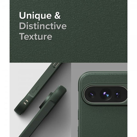 Ringke Google Pixel 9 Pro XL -suojakuori, Onyx, tummanvihreä