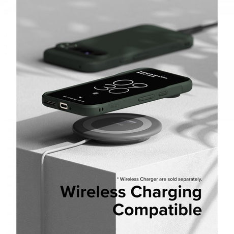 Ringke Google Pixel 9 Pro XL -suojakuori, Onyx, tummanvihreä