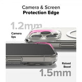 Ringke iPhone 16 Pro Max -suojakuori Fusion Magnetic Transparent