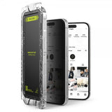 Ringke iPhone 16 Pro Max -näytönsuoja Easy Slide Privacy, 2 kpl