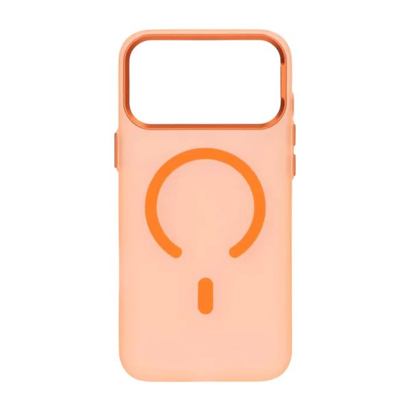 iPhone 17 Pro Max -kuoret Kamerasuoja MagSafe Läpinäkyvä Oranssi