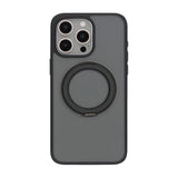 iPhone 15 Pro Max Kuori Käännettävällä MagSafe-jalustalla Musta