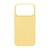 Rvelon iPhone 17 Pro Max Silikonikuori MagSafe Keltainen