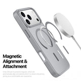 Dux Ducis iPhone 17 Pro Max/iPhone 18 Pro Max Kuori Yind Series MagSafe Harmaa