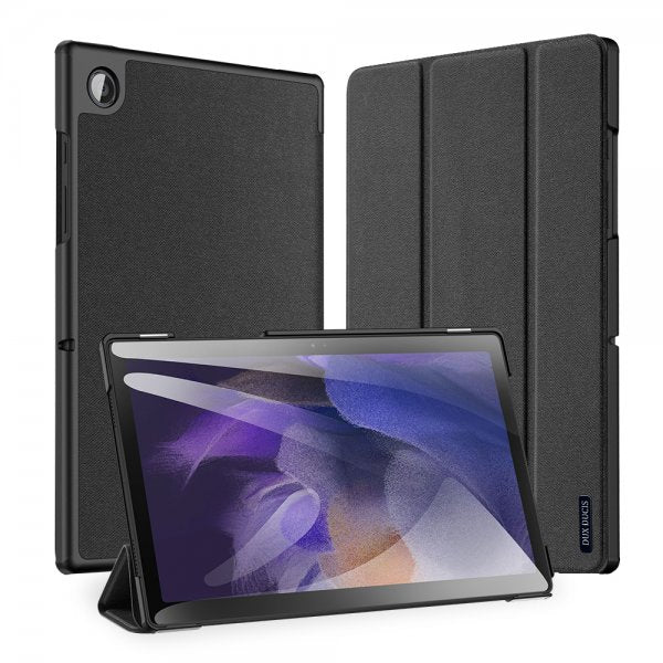 Dux Ducis Samsung Galaxy Tab A8 -kotelo, DOMO Series, musta