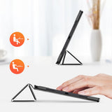 Dux Ducis Samsung Galaxy Tab A8 -kotelo, DOMO Series, musta