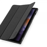 Dux Ducis Samsung Galaxy Tab A8 -kotelo, DOMO Series, musta