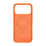 Rvelon iPhone 17 Pro Max Silikonikuori MagSafella Oranssi