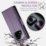 CaseMe Xiaomi Redmi Note 14 Pro 5G/14 Pro Plus 5G Kotelo 023 Series Violetti