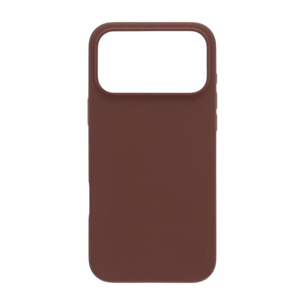 Rvelon iPhone 17 Pro Max Silikonikuori MagSafe Ruskea