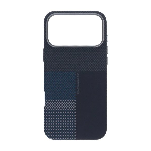 iPhone 17 Pro Max Kuori Aramidikuitu MagSafe Sininen