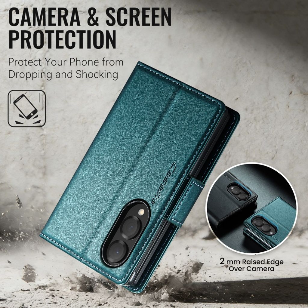 CaseMe Samsung Galaxy Z Fold 8 Kotelo 023 Series Vihreä