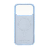 Rvelon iPhone 17 Pro Max -kuori silikoninen MagSafe vaaleansininen