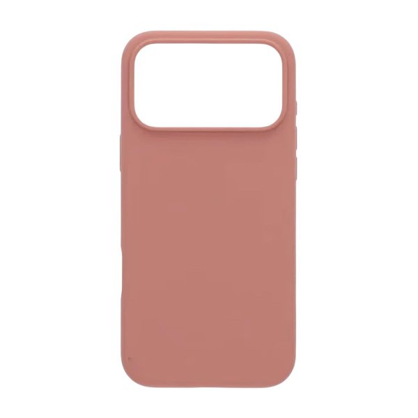 Rvelon iPhone 17 Pro Max Silikonikuori MagSafe Tummanpunainen