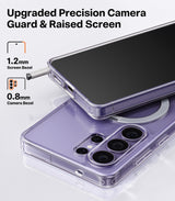 Torras Samsung Galaxy S26 Ultra Kuori Ostand Q3 Spin Kirkas