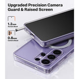 Torras Samsung Galaxy S26 Ultra Kuori Ostand Q3 Spin Kirkas