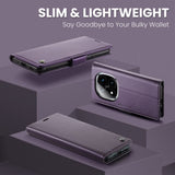 CaseMe Xiaomi Redmi Note 14 Pro 5G/14 Pro Plus 5G Kotelo 023 Series Violetti