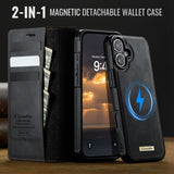 CaseMe iPhone 17 Kotelo C49 Series Musta